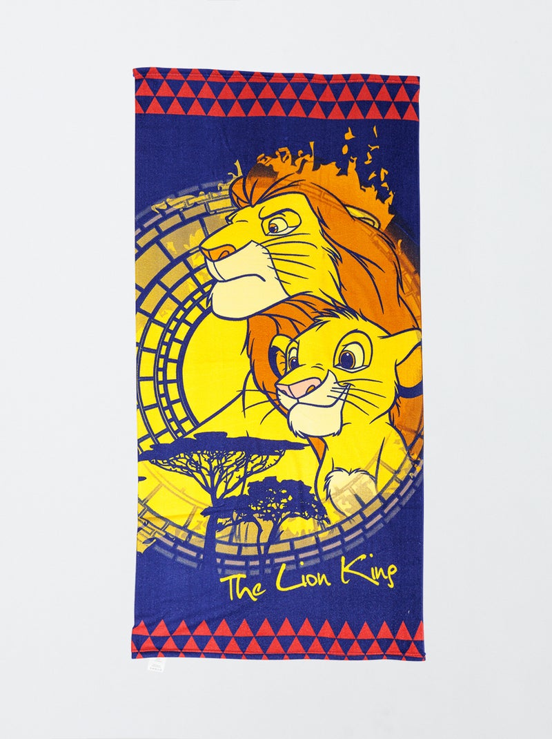 Toalla de playa 'El Rey León' AMARILLO - Kiabi