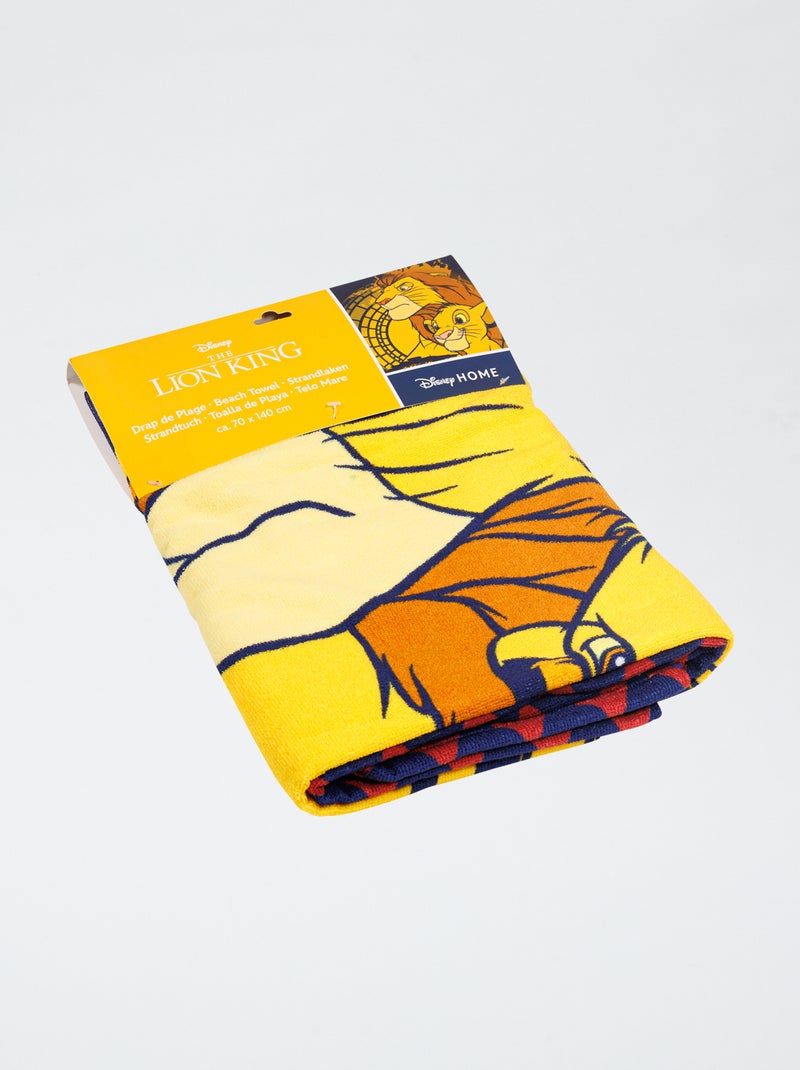 Toalla de playa 'El Rey León' AMARILLO - Kiabi
