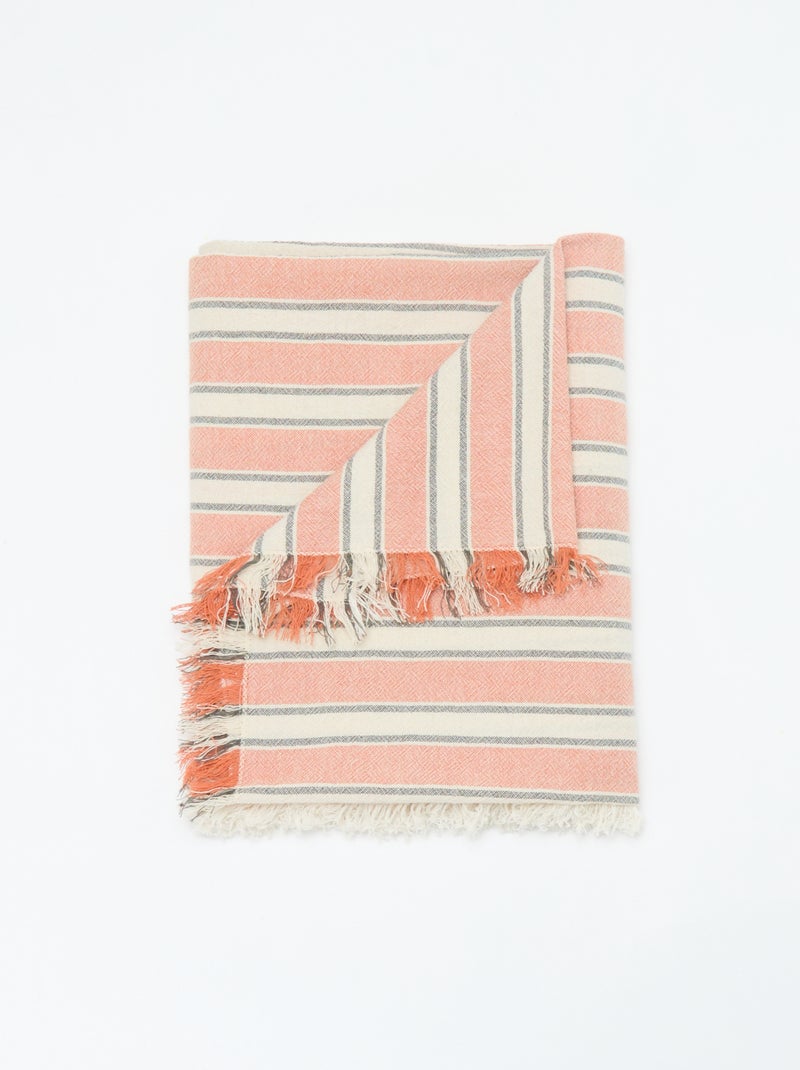 Toalla de playa Fouta Naranja - Kiabi
