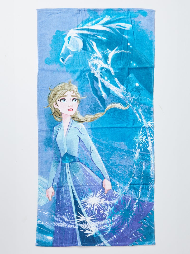 Toalla de playa 'Frozen' AZUL - Kiabi