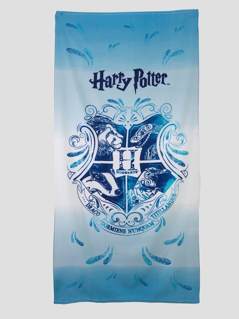 Toalla de playa 'Harry Potter' azul - Kiabi