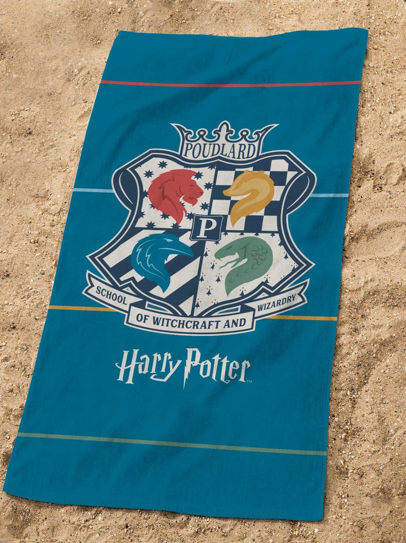 Toalla de playa 'Harry Potter' Negro - Kiabi