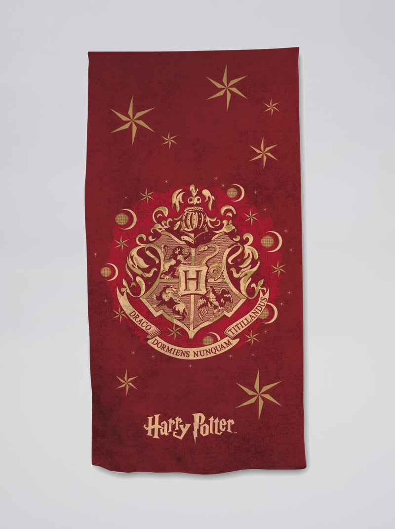 Toalla de playa 'Harry Potter' ROJO - Kiabi
