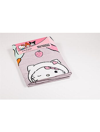 Toalla de Playa Hello Kitty and Friends Sanrio 90x170 cm 100% Algodón | Kuromi Cinnamoroll My Melody