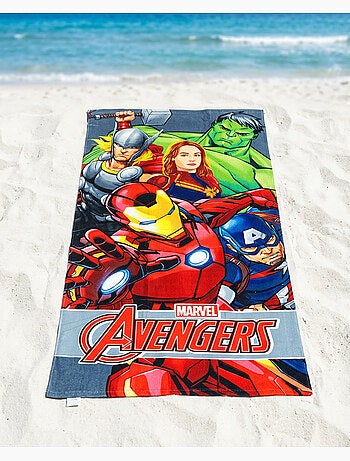 Toalla de Playa Infantil Avengers Marvel 70x140 cm 100% Poliéster