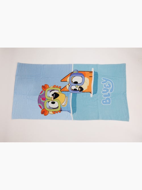 Toalla de Playa Infantil Bluey 70x140 cm 100% Algodón - Kiabi