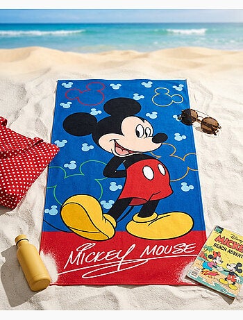 Toalla de Playa Infantil Mickey Mouse Disney 70x140 cm 100% Algodón