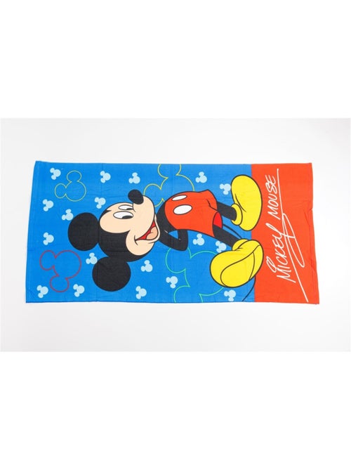 Toalla de Playa Infantil Mickey Mouse Disney 70x140 cm 100% Algodón - Kiabi