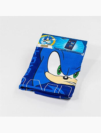 Toalla de Playa Infantil Sonic the Hedgehog 70x140 cm 100% Poliéster