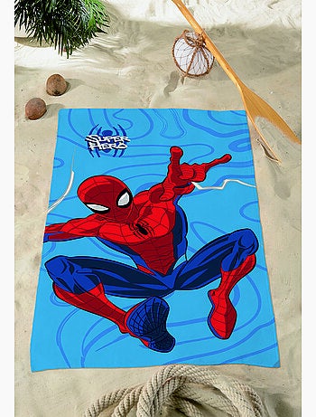 Toalla de Playa Infantil Spider-Man Marvel 70x140 cm 100% Algodón