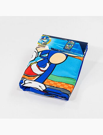 Toalla de Playa Infantil Team Sonic 70x140 cm 100% Poliéster