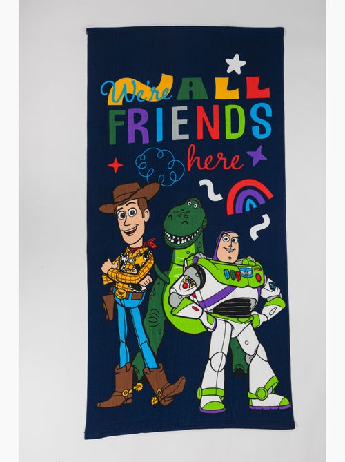 Toalla de Playa Infantil Toy Story Disney Pixar 70x140 cm 100% Poliéster - Kiabi Toalla de Playa Infantil Toy Story Disney Pixar 70x140 cm 100% Poliéster - Kiabi