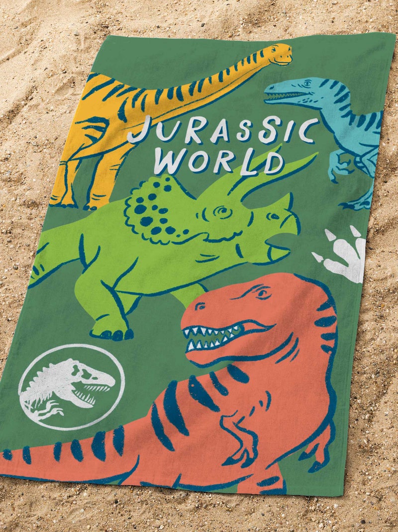 Toalla de playa 'Jurassic' Verde - Kiabi