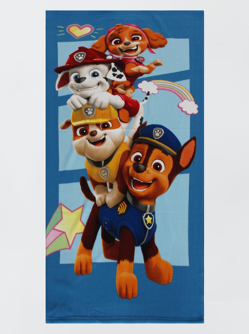 Toalla de playa 'La Patrulla Canina' AZUL - Kiabi
