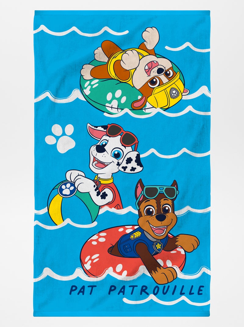Toalla de playa 'La Patrulla Canina' AZUL - Kiabi
