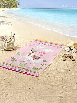 Rebajas Toallas de playa para y adultos rosa - Kiabi