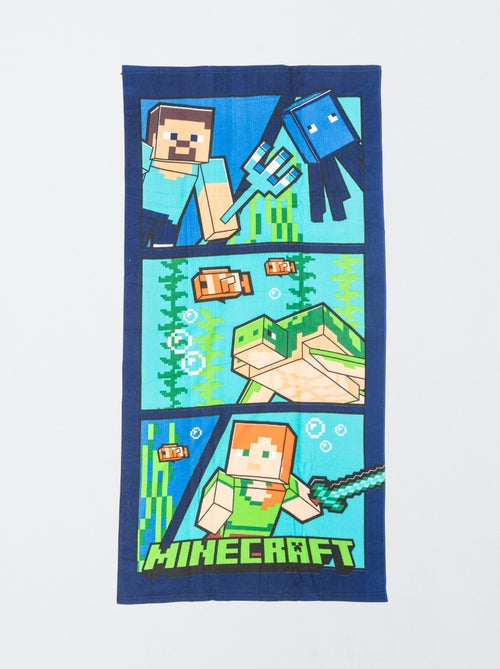 Toalla de playa 'Minecraft' - Kiabi
