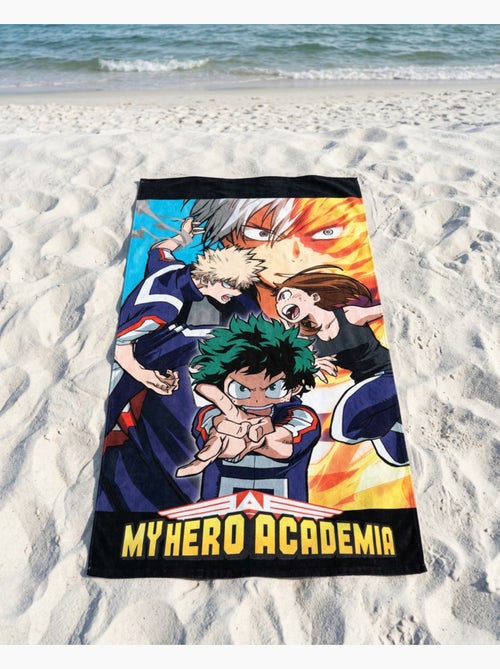 Toalla de Playa My Hero Academia 70x140 cm 100% Poliéster - Kiabi Toalla de Playa My Hero Academia 70x140 cm 100% Poliéster - Kiabi
