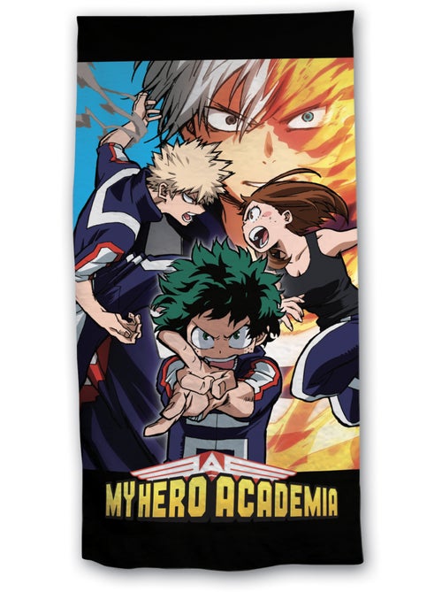 Toalla de Playa My Hero Academia 70x140 cm 100% Poliéster - Kiabi Toalla de Playa My Hero Academia 70x140 cm 100% Poliéster - Kiabi