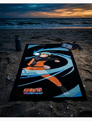 Toalla de Playa Naruto Shippuden 70x140 cm 100% Algodón