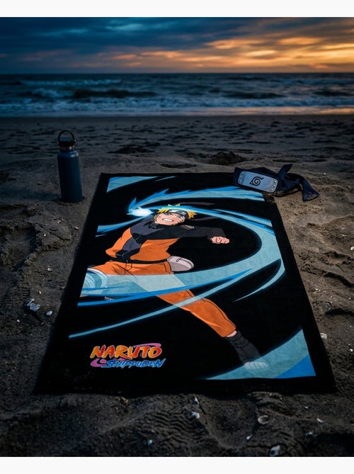 Toalla de Playa Naruto Shippuden 70x140 cm 100% Algodón - Kiabi