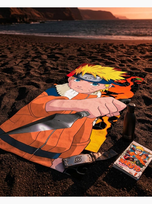 Toalla de Playa Naruto Shippuden 70x140 cm 100% Algodón - Kiabi