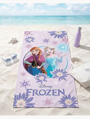 Toalla de Playa Niña Frozen Disney 70x140 cm 100% Algodón