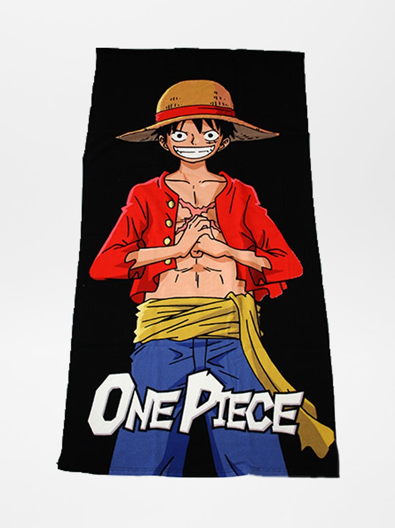 Toalla de playa 'One Piece' NEGRO - Kiabi