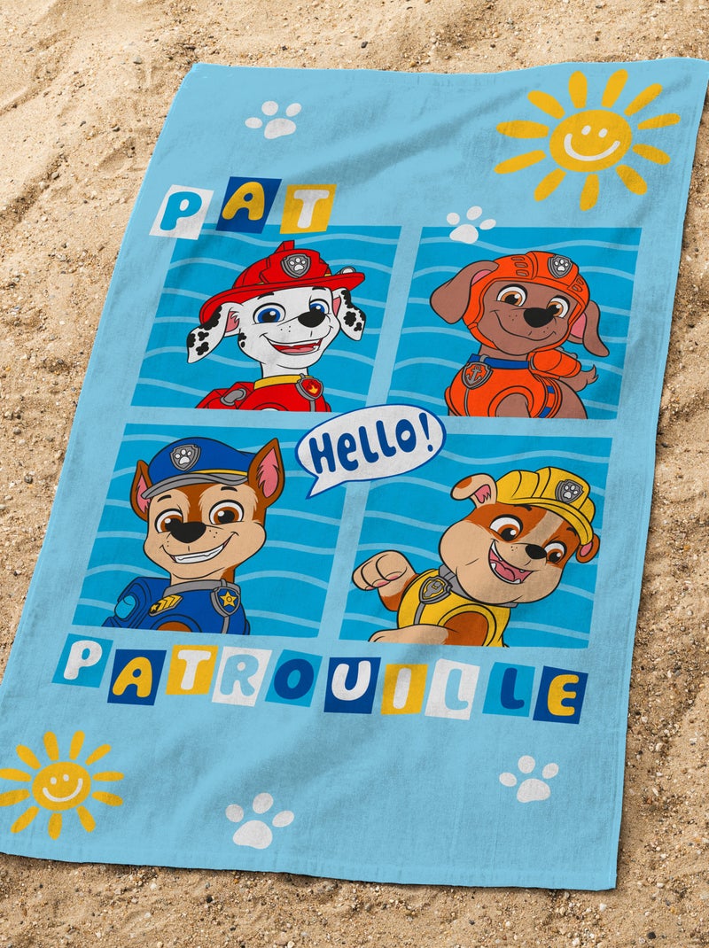 Toalla de playa 'Patrulla Canina' Azul - Kiabi