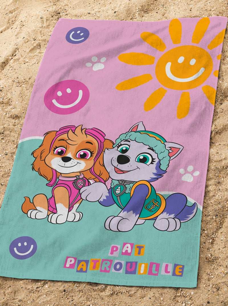 Toalla de playa 'Patrulla Canina' Blanco - Kiabi