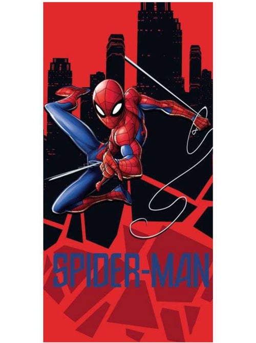 Toalla de playa spider-man – building algodón - Kiabi Toalla de playa spider-man – building algodón - Kiabi