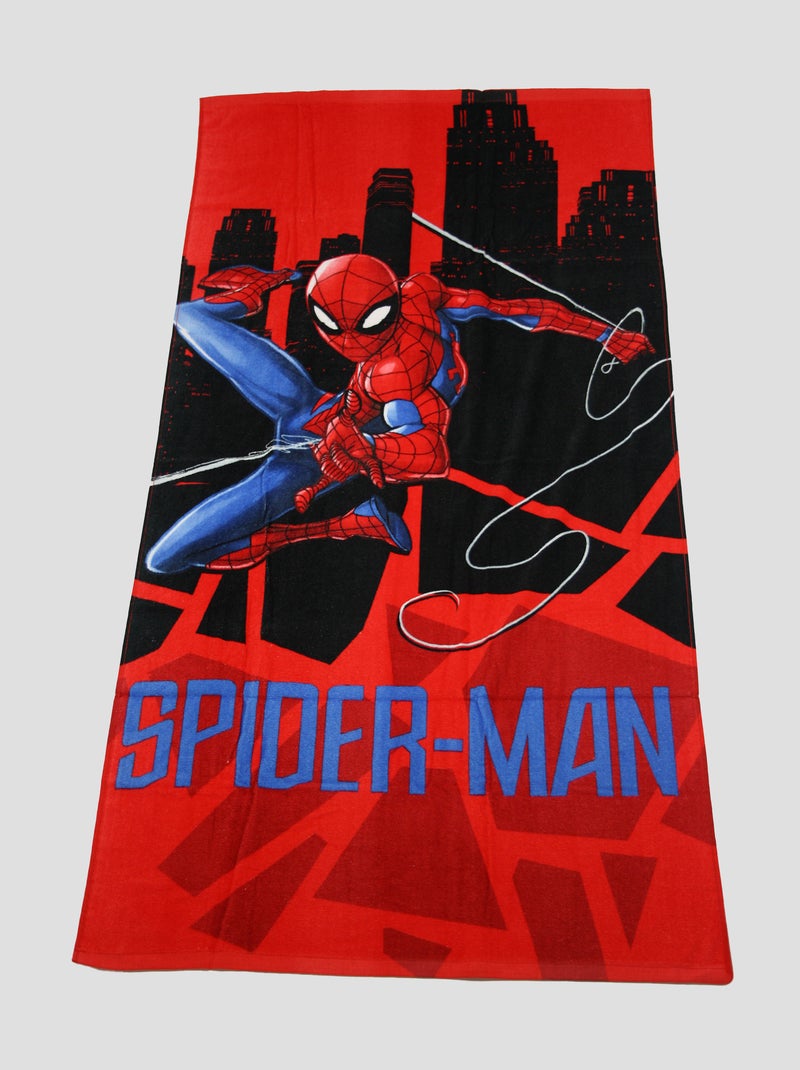 Toalla de playa 'Spider-Man' ROJO - Kiabi
