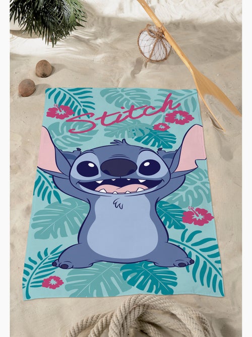 Toalla de Playa Stitch Disney 70x140 cm 100% Poliéster - Kiabi