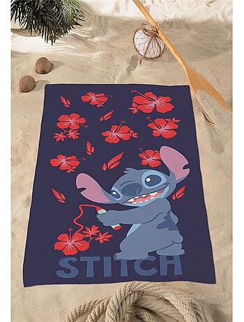 Toalla de Playa Stitch Disney 90x170 cm 100% Poliéster