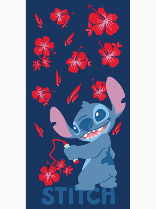 Toalla de Playa Stitch Disney 90x170 cm 100% Poliéster - Kiabi