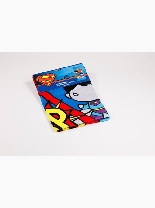 Toalla de Playa Superman DC Comics 70x140cm – ZAP Chibi – 100% Algodón – Licencia Oficial DC - Kiabi Toalla de Playa Superman DC Comics 70x140cm – ZAP Chibi – 100% Algodón – Licencia Oficial DC - Kiabi