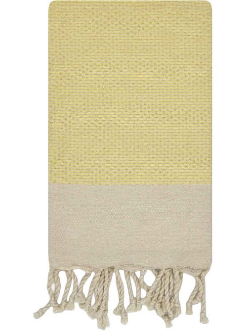 Toalla fouta de algodón reciclado | Reva - Kiabi
