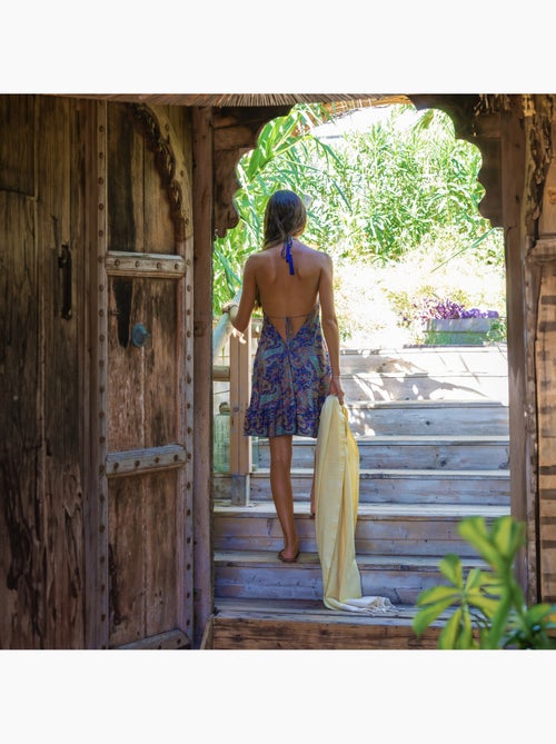 Toalla fouta de algodón reciclado | Reva - Kiabi
