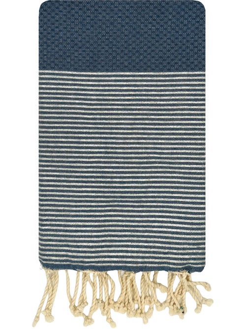 Toalla fouta de algodón reciclado | Reva - Kiabi Toalla fouta de algodón reciclado | Reva - Kiabi