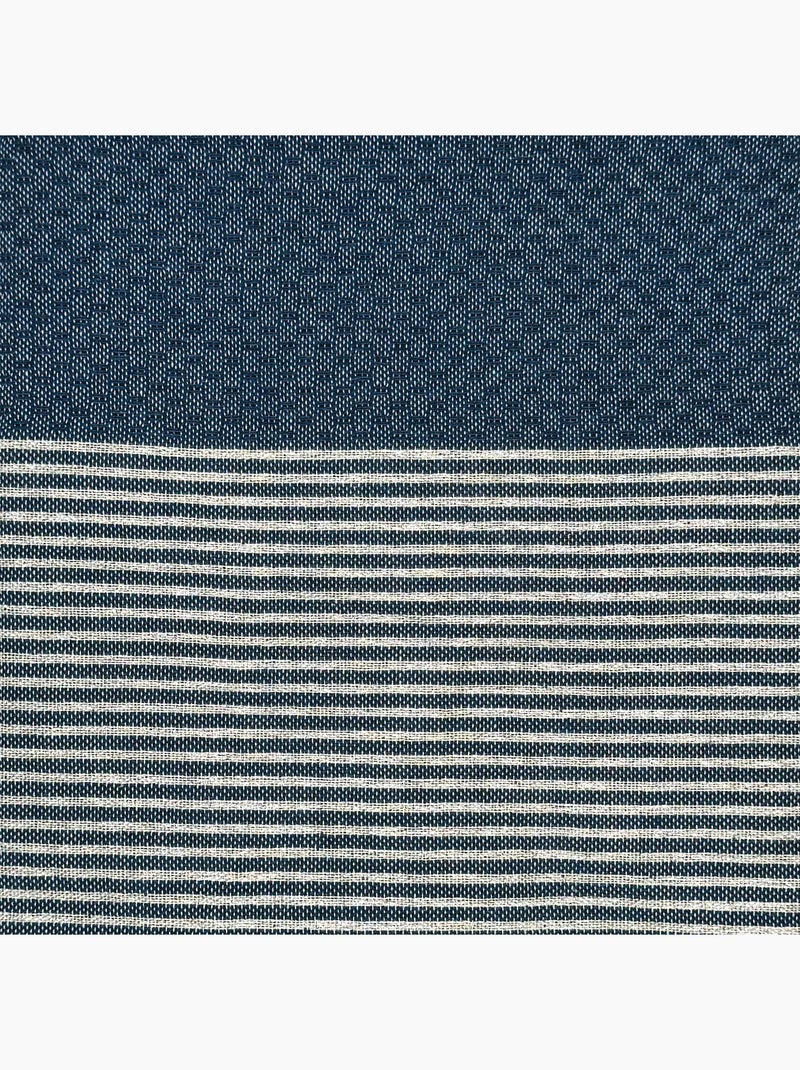 Toalla fouta de algodón reciclado | Reva Azul - Kiabi