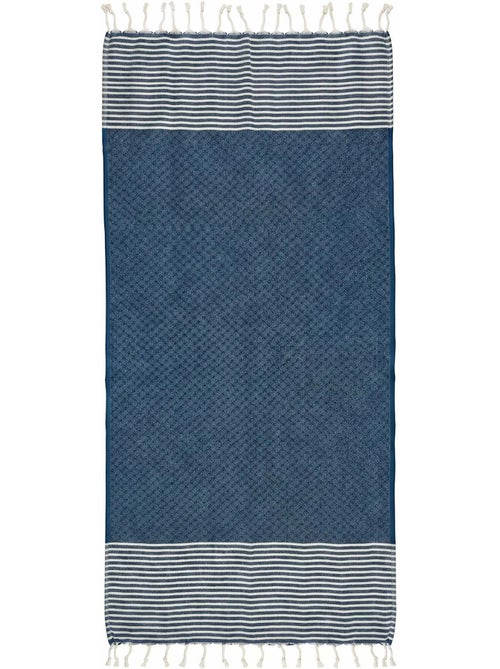 Toalla fouta de algodón reciclado | Reva - Kiabi Toalla fouta de algodón reciclado | Reva - Kiabi