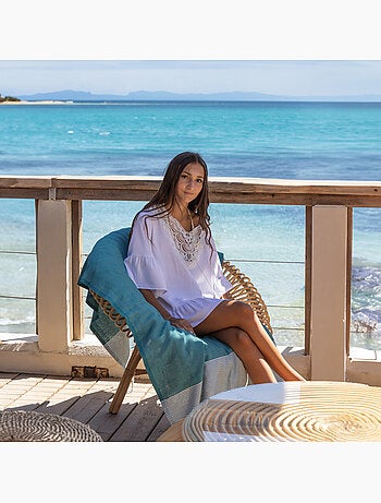 Toalla fouta de algodón reciclado | Reva