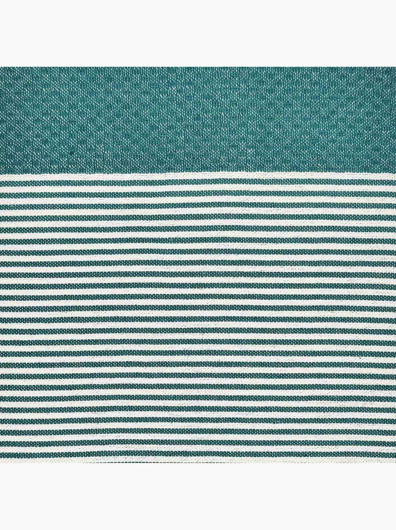 Toalla fouta de algodón reciclado | Reva Azul turquesa - Kiabi