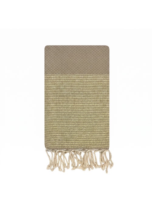 Toalla fouta de algodón reciclado | Reva - Kiabi Toalla fouta de algodón reciclado | Reva - Kiabi