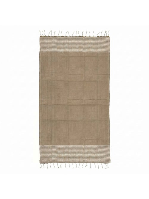 Toalla fouta de algodón reciclado | Reva - Kiabi Toalla fouta de algodón reciclado | Reva - Kiabi