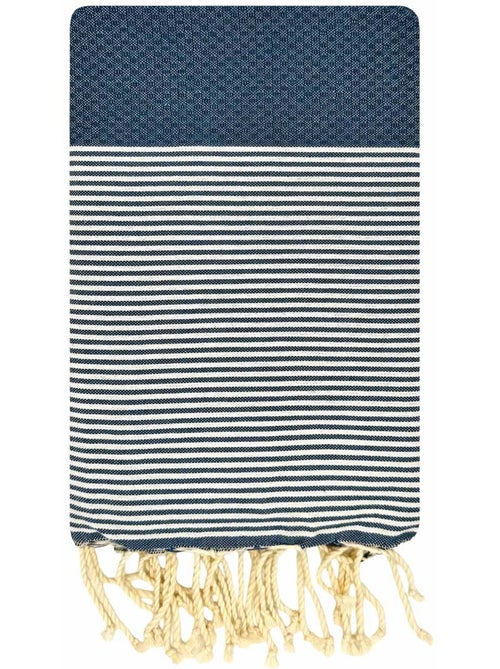 Toalla fouta de algodón reciclado | Reva - Kiabi Toalla fouta de algodón reciclado | Reva - Kiabi