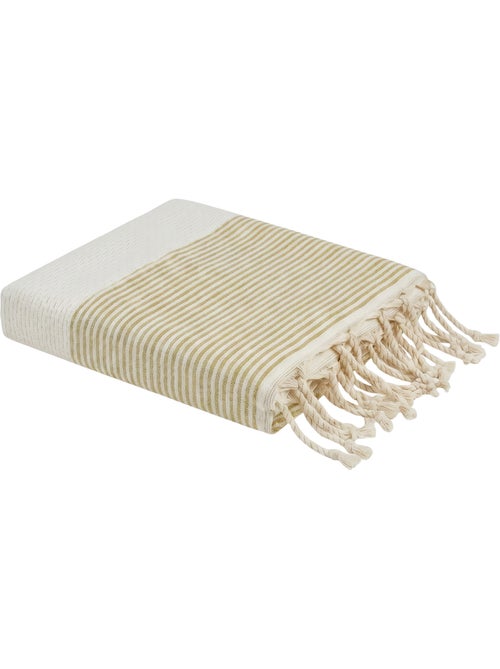 Toalla fouta de algodón reciclado | Reva - Kiabi Toalla fouta de algodón reciclado | Reva - Kiabi