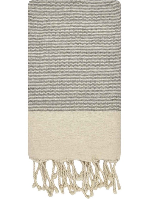 Toalla fouta de algodón reciclado | Reva - Kiabi