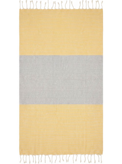 Toalla fouta de algodón reciclado | Reva - Kiabi
