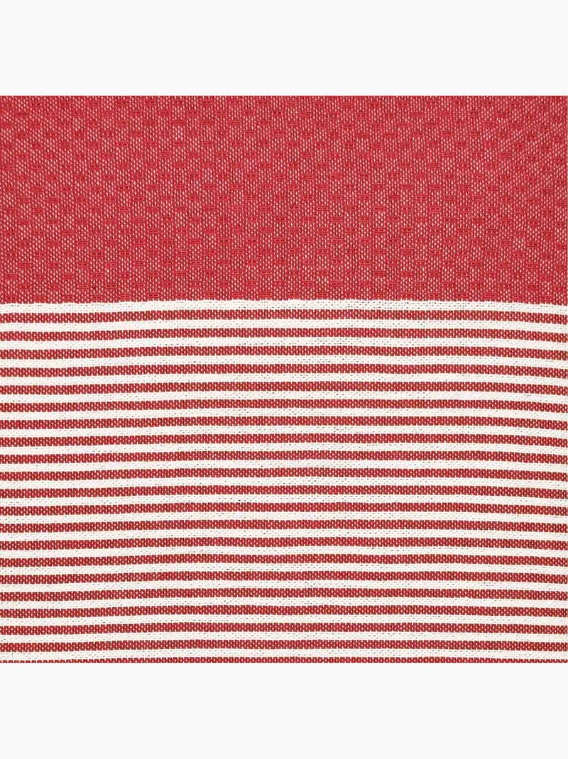Toalla fouta de algodón reciclado | Reva Rojo - Kiabi